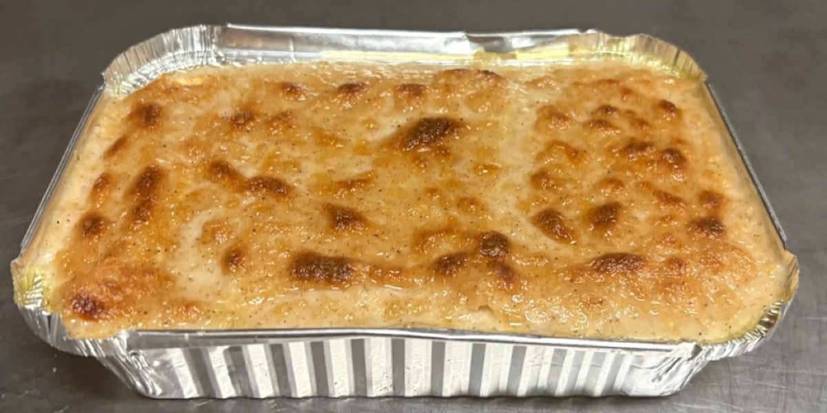 Bandeja de canelones caseros gratinados al horno de Rostisseria MARFA